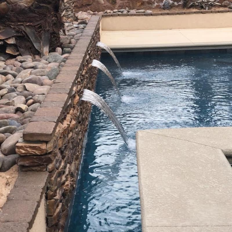 Outdoor living services: water features